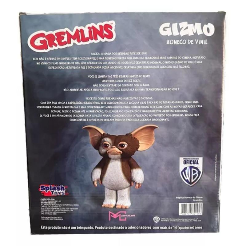Boneco Colecionável de Terror Gremlins Gizmo 27cm - Splash Toys